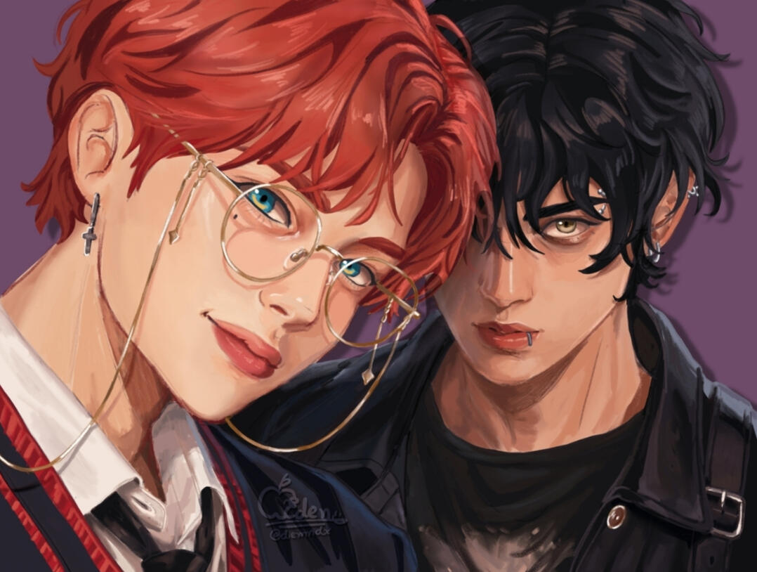 My OC's Ethan and Ian
